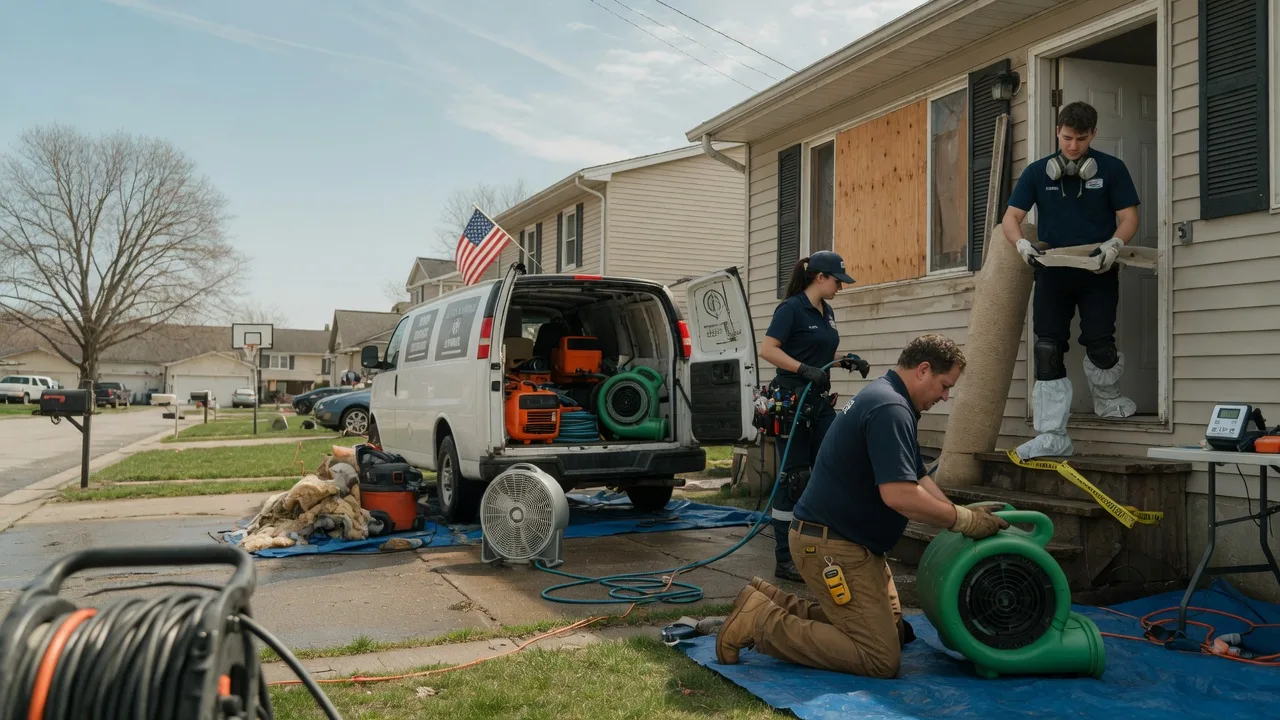 Water Damage Restoration in Slaughter, LA near me